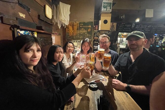 3Hour Osaka Pub Crawl Bar Hopping Nightlife Guided Tour in Namba - The guide and group make the difference