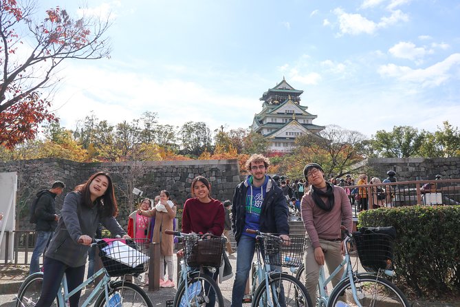 5-Hour Osaka Bike Tour to the Neighborhood of Osaka Castle - Stepping into Edo-period Osaka