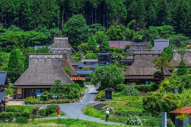Amanohashidate Ine Funaya Miyama Village No Sato Tour from Osaka - Ine Funaya and the quiet fishing coast