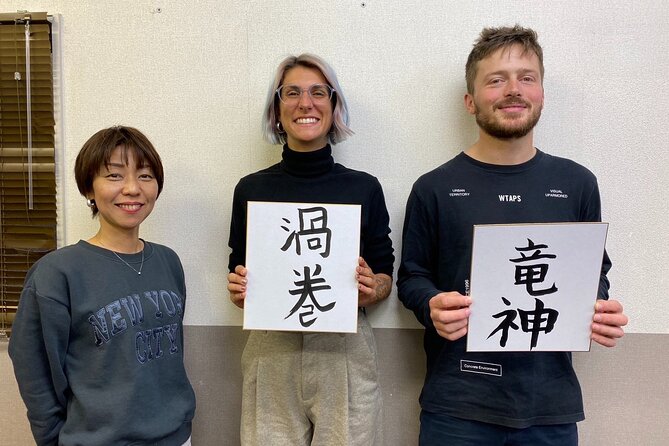 Calligraphy Workshop in Namba, Dotonbori - A Quiet Pause near Dotonbori and Kuromon Market