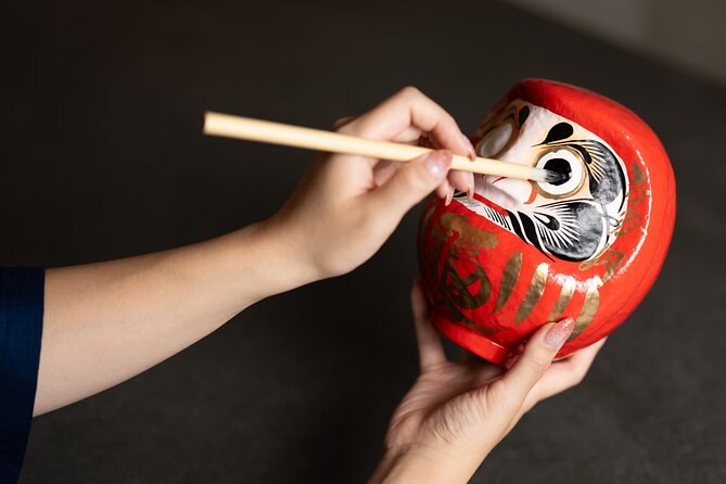 Daruma Doll Painting Workshop in Japan - Choosing one Daruma from ten colors