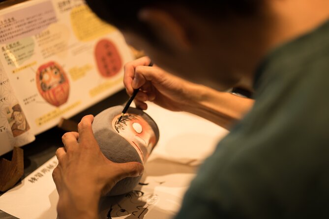 Daruma Doll Painting Workshop in Japan - The 110-minute painting session
