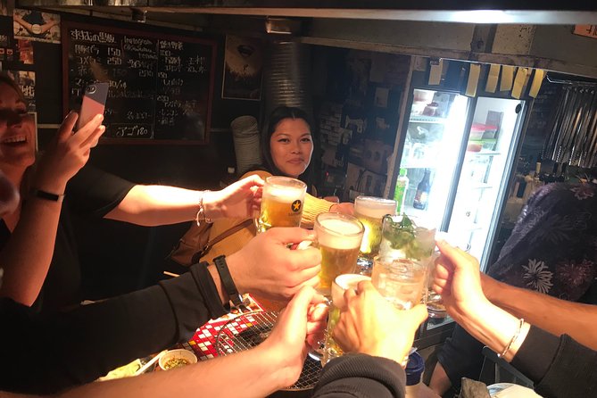 Deep Osaka Night Life, Eat & Drink! - Second stop: sushi at the counter with sake