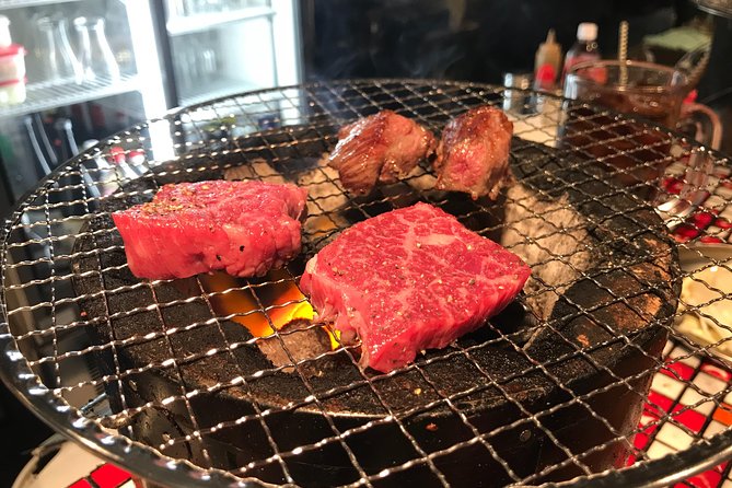 Deep Osaka Night Life, Eat & Drink! - Third stop: wagyu barbecue and local beer