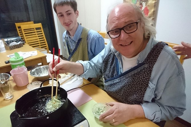 Enjoy artistic TEMPURA Cooking Class - The Art of Frying Tempura