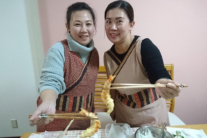 Enjoy artistic TEMPURA Cooking Class - Preparing Four Vegetables and Two Seafood Tempura