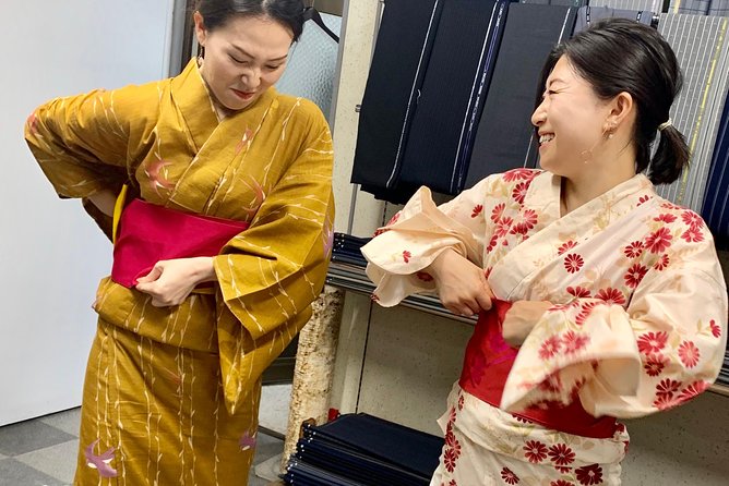 Exclusive private Yukata dressing workshop - What to wear under the yukata