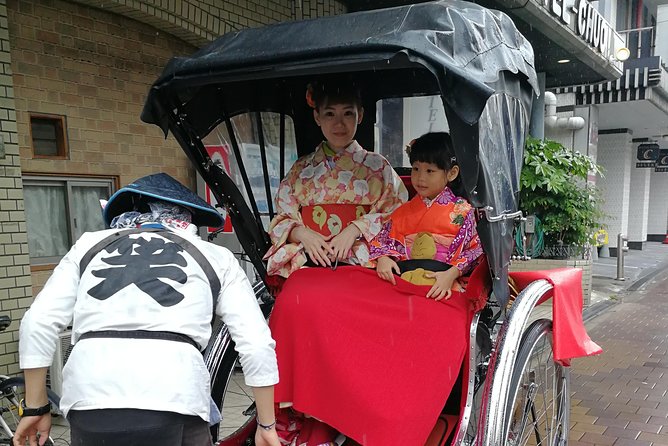 Exiting Rickshaw ride and Kimono experience - What Shinsekai Adds to the Experience