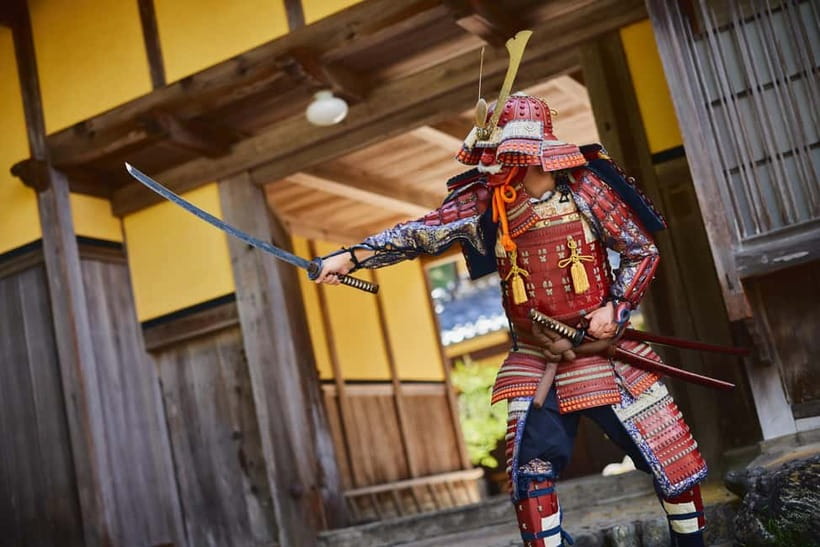 Experience Samurai and traditional Culture to the fullest - A samurai afternoon with real structure