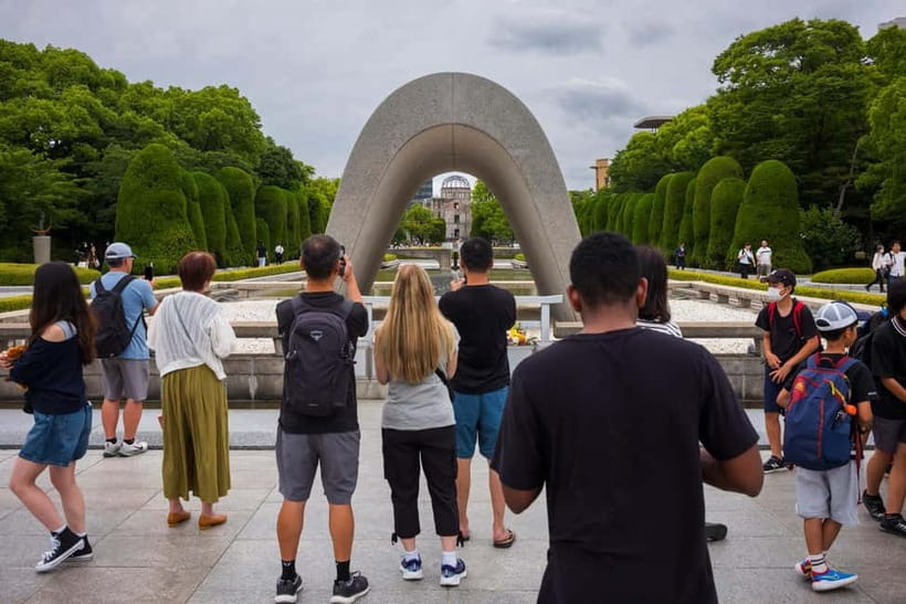 From Osaka: Hiroshima and Miyajima Day Trip by Bullet Train - Miyajima begins with a ferry ride