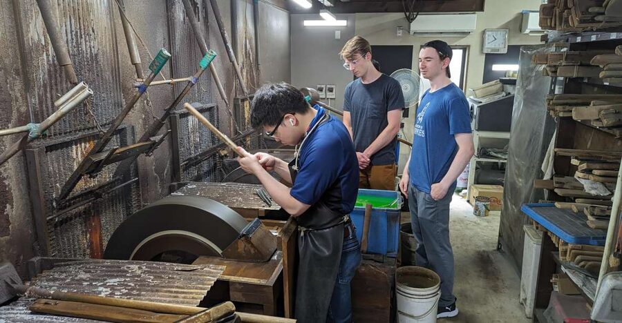 From Osaka: Sakai Knife Maker or Blacksmith Walking Tour - See knife history at the Sakai Traditional Crafts Museum