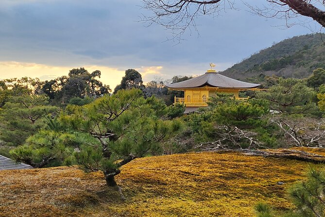 Full Day Guided Tour to Kyoto Arashiyama from Osaka by Van - Kinkaku-ji brings the famous finish