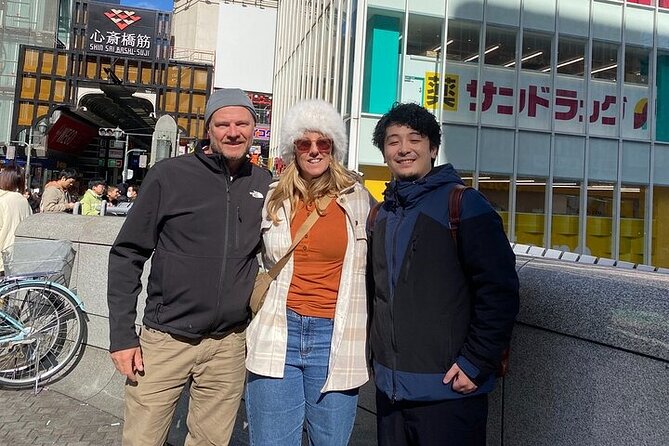 Guided Tour of Some Attractions in Osaka by Private Car - Shinsekai keeps old Osaka in view