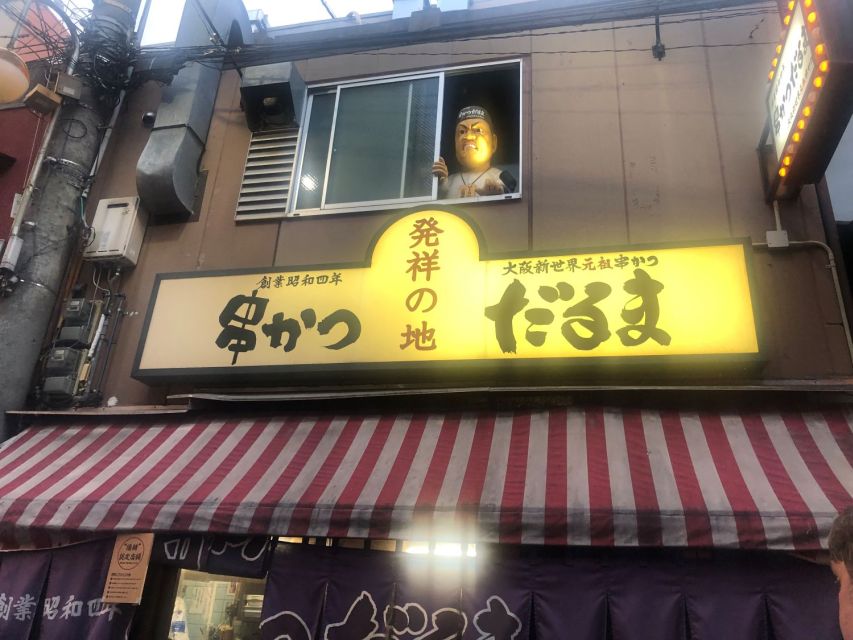 Hungry Osaka Street Food Tour: 15 Dishes & 3 Drinks - Food restrictions and family suitability