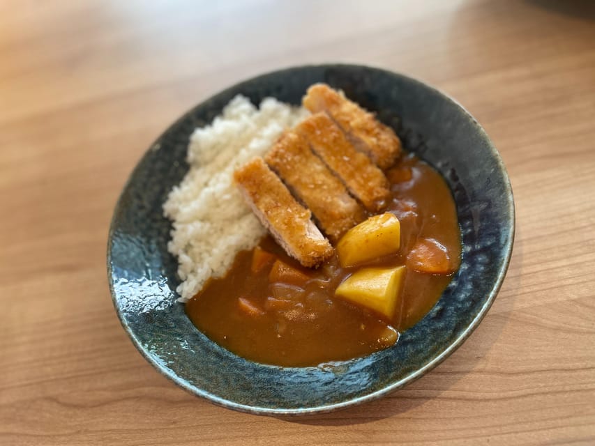 Katsu Curry OR Bento Making Cooking Class & Local Shop Tour - Choosing between katsu curry and bento