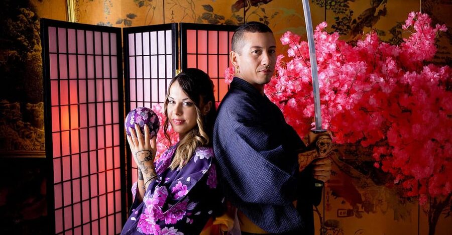Kimono photoshoot-Includes 100 photo data - Taking the kimono into Shinsaibashi