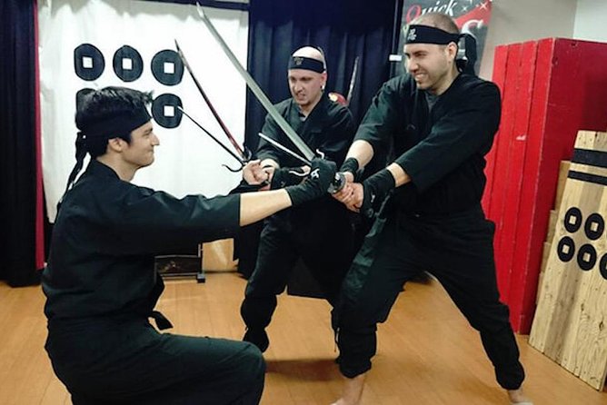 Learn The Katana 'Sword' Technique of Samurai and Ninja - Rubber shuriken throwing adds a lighter finish
