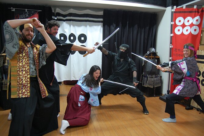 Learn The Katana 'Sword' Technique of Samurai and Ninja - Dressing in kimono, ninja clothing, or armor