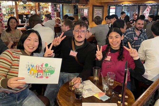 Meet Locals and Japanese Speaking Experience at British Pub Osaka - Key points to know before you book