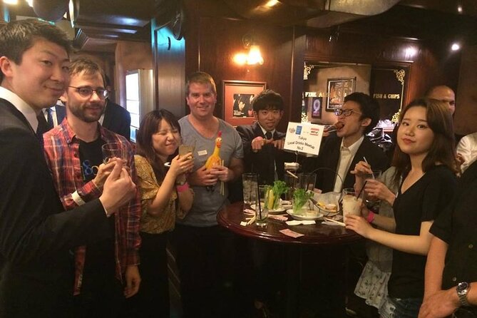 Meet Locals experience Fun Chat Drink Osaka International Party - A low-pressure way to meet people in Umeda