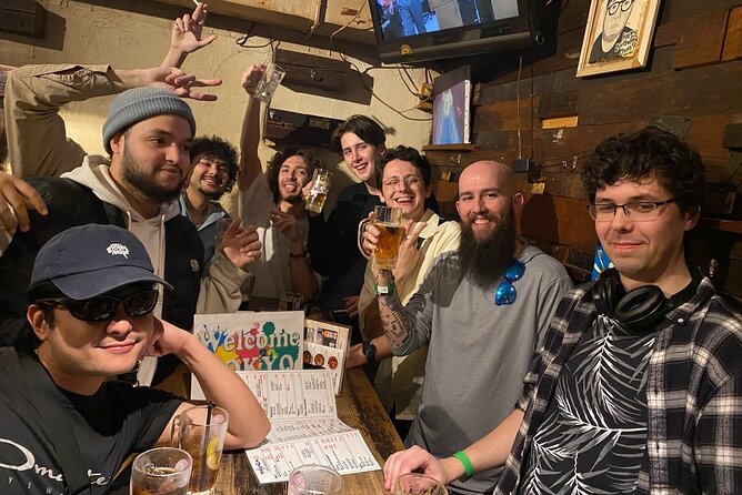 Meet Osaka local Friend & Fun Chat All We Can Drink Party Ticket - Unlimited drinks from 7:30 to 10:00 pm