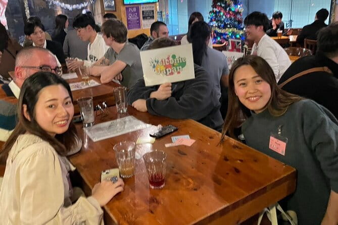 Meet Osaka locals and Japanese speaking experience at Pub Umeda - Small groups make the first conversation manageable