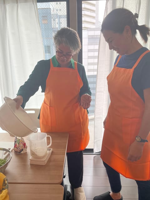 Okonomiyaki or Ramen&Gyoza Class with Local Shop Tour - From Osaka Tenmangu Shrine to the kitchen