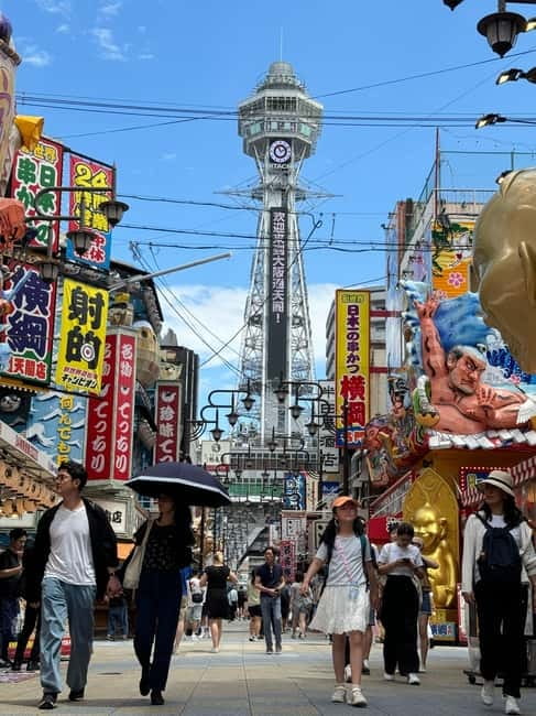 Osaka: 1-Day Guided Tour - Sky Bldg, Castle, Namba Shinsekai - Namba lunch, with freedom to choose your own meal