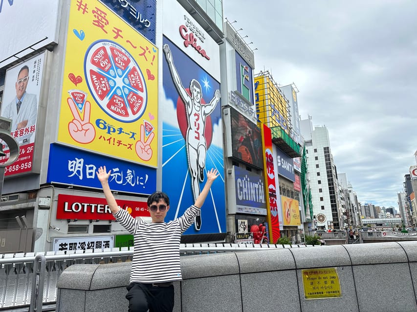 Osaka: A Private Guided Walking Tour of 5 Must-See Sights - Meeting your guide at Toki no Hiroba
