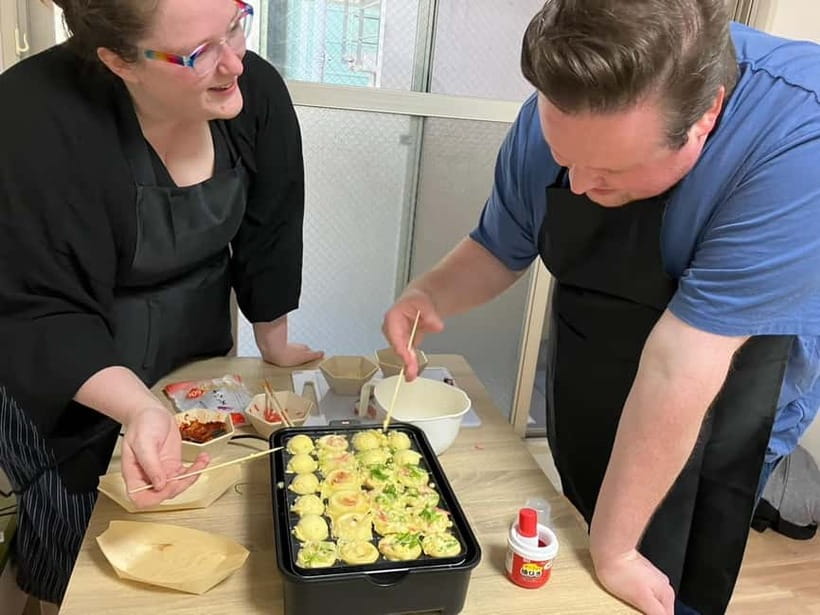 Osaka : Cooking Class Okonomiyaki & Takoyaki course in Nanba - Key points before you book