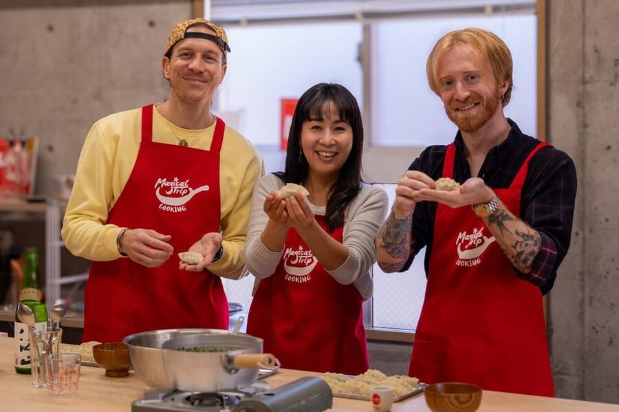 Osaka: Cooking Class & Sake Tasting with Local Market Visit - Niku-sui is the class’s local surprise
