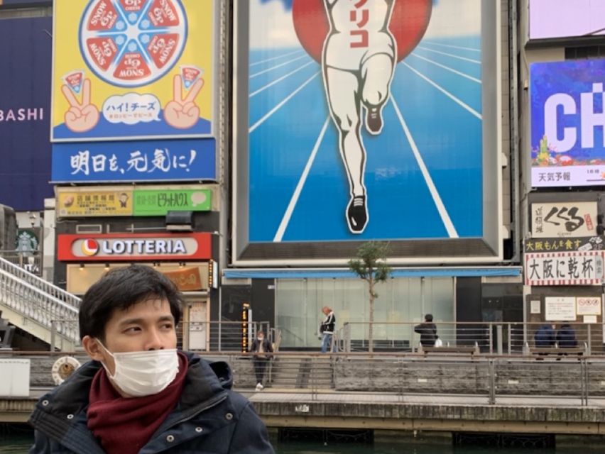 Osaka: Full-Day City Tour with a Guide and Public Transport - Umeda Sky Building and the city from above