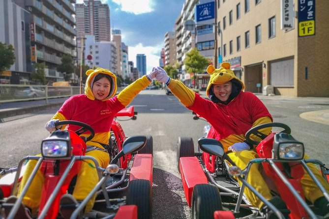Osaka Go Karting Tour with Funny Costume - What this Osaka ride is really like
