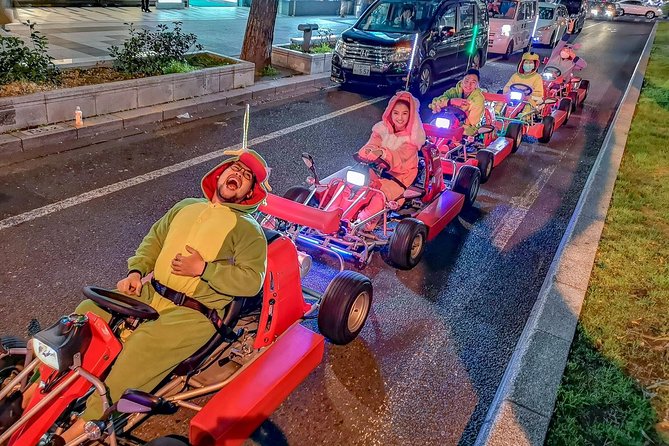 Osaka Go Karting Tour with Funny Costume - Tsutenkaku Tower and Osaka food streets
