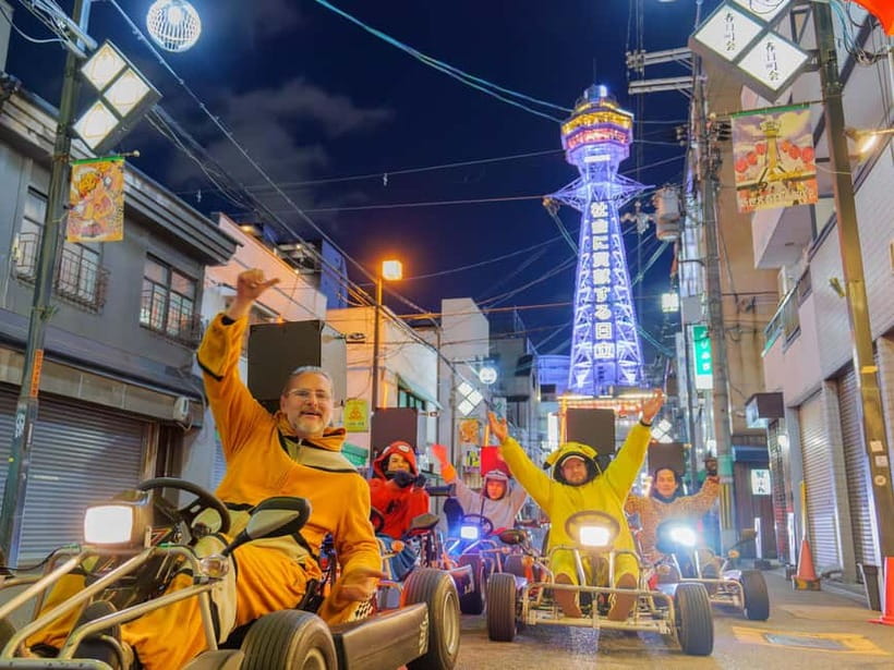 Osaka: Guided Go Karting Tour in a Funny Costume - Driving documents and physical requirements
