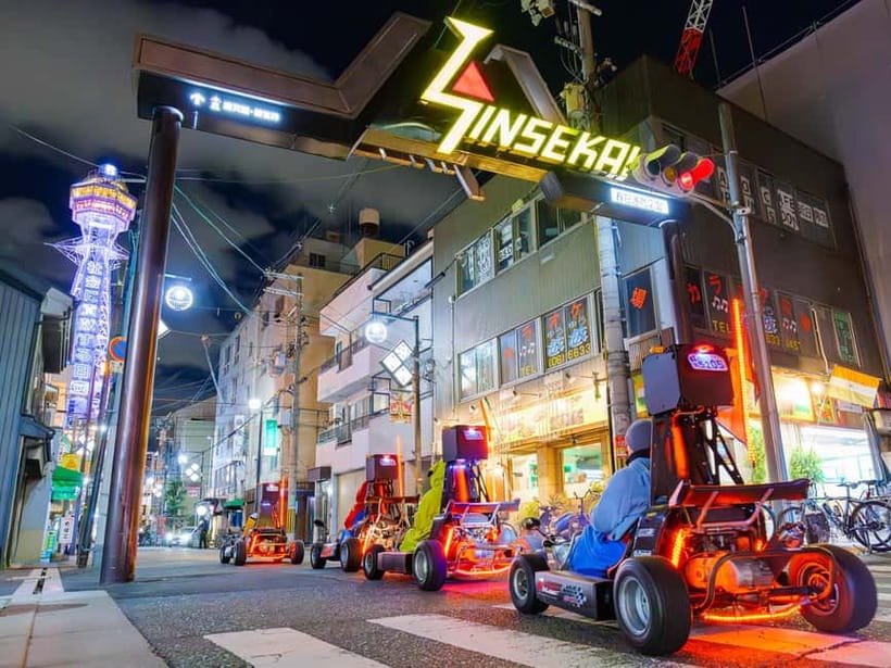 Osaka: Guided Go Karting Tour in a Funny Costume - Starting in Namba with a small group