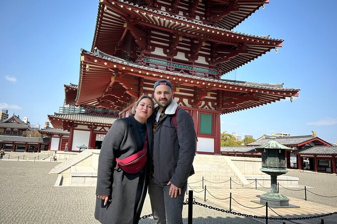 Osaka Highlights Walking Tour: Castle, Dotonbori & Hidden Gems - Hozenji Yokocho brings a quieter old-Osaka mood