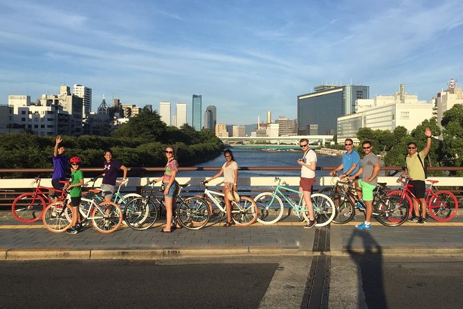 Osaka in a Nutshell: Three hour bike tour - Starting near Tenma and settling into the ride