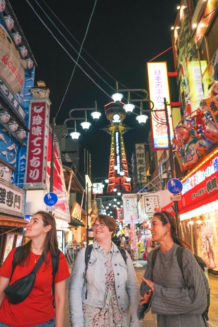 Osaka: Local Foodie Tour in Dotonbori and Shinsekai - Okonomiyaki at the table