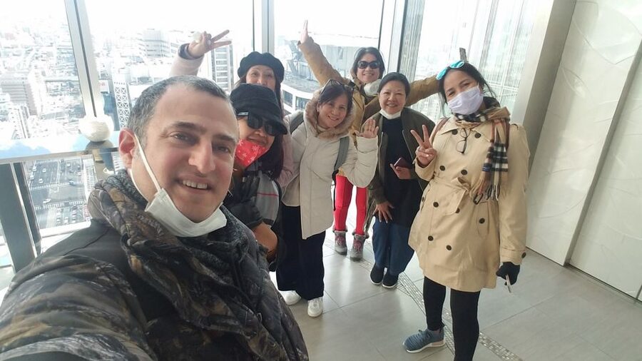 Osaka: Main Sights and Hidden Spots Guided Walking Tour - Harukas 300 and the city from above