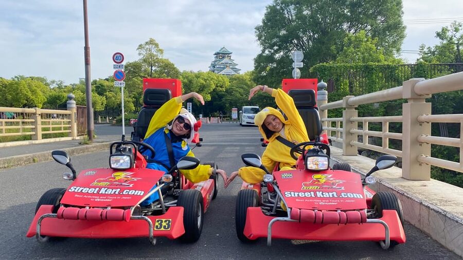 Osaka: Original Street Kart Experience (1 Hr) - Getting ready at the garage