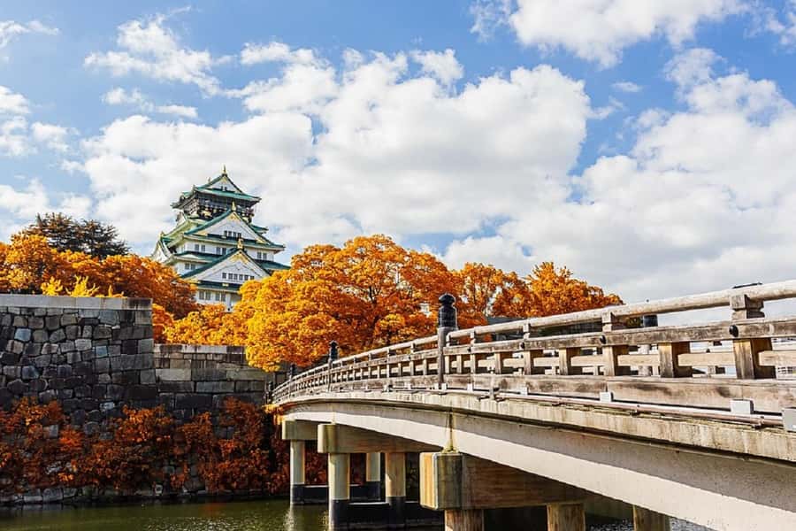 Osaka: Osaka Castle 3 hours Historical Walking Tour - City views from the castle observation deck