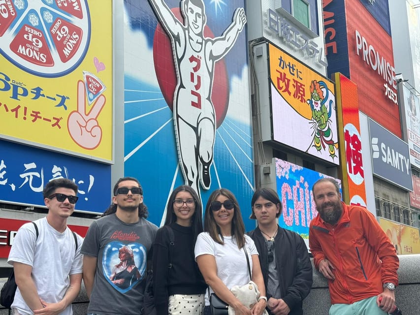Osaka: Private 4/5/6h Tour For Cruise Ship Passengers - Dotonbori and the famous running man