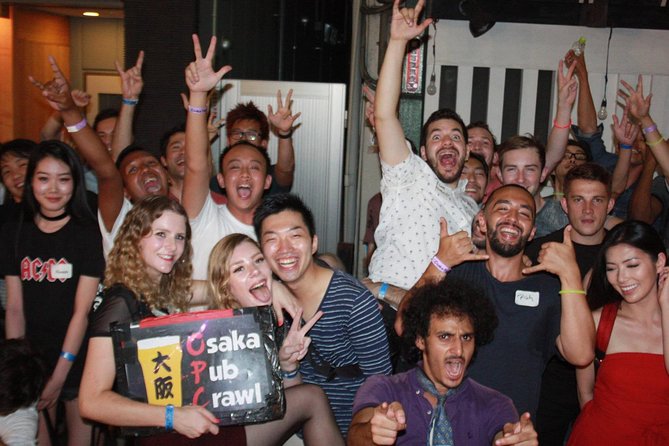 Osaka Pub Crawl and Nightlife Tour - Key points to know before you book