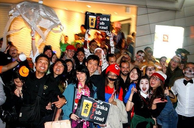 Osaka Pub Crawl and Nightlife Tour - Safety and personal boundaries