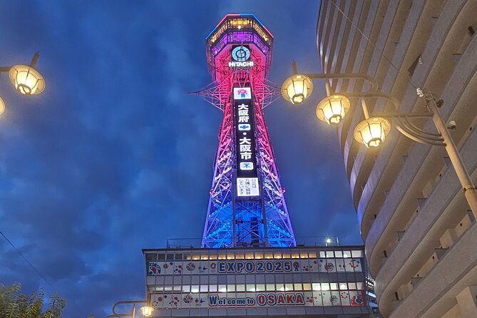 Osaka: Shinsekai Food Tour - 13 Dishes at 5 Local Eateries - Walking through one hour of retro Osaka