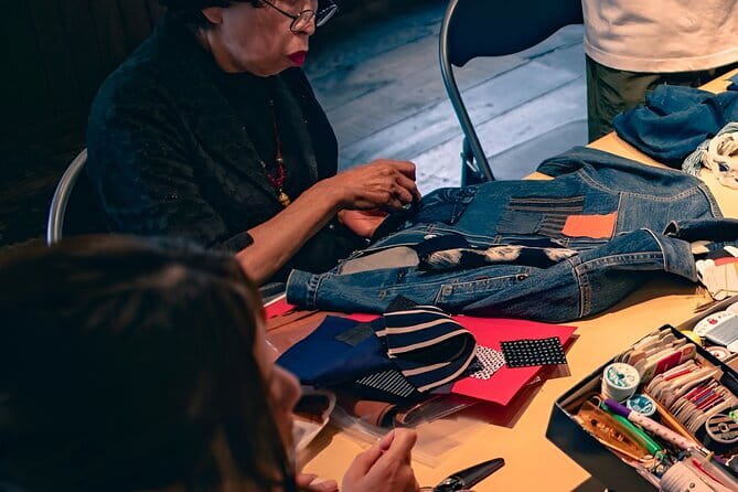 Osaka Small Group Sashiko Japanese Craftmanship Workshop - Jun’s teaching style and the value of a small group