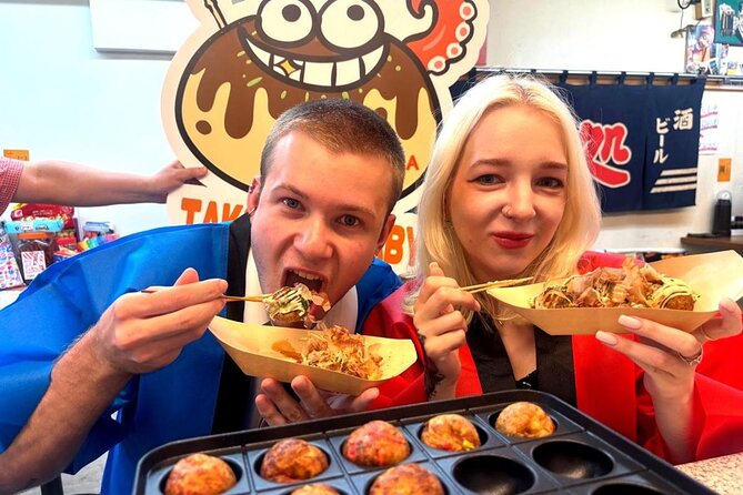 Osaka Street Food Festival :Takoyaki&Okonomiyaki for Families - Key points at a glance