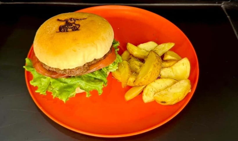 Osaka:SUMO BEATS SHOWCASE: Taiko Drum and Wagyu burger! - When taiko meets the dohyo