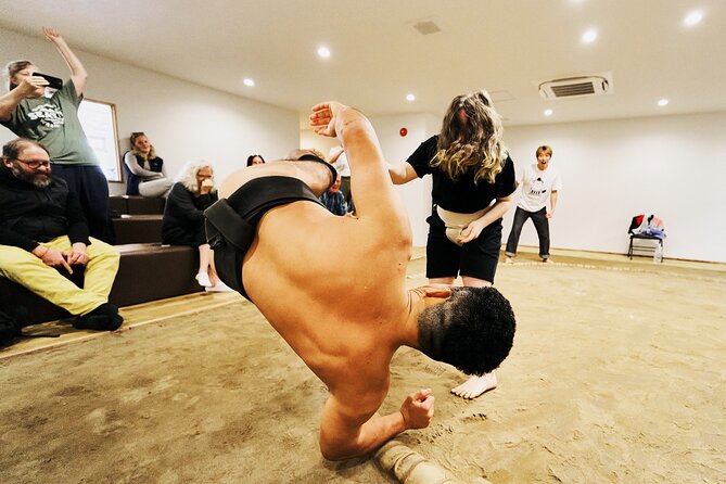 Osaka Sumo Experience with Live Show and Audience Challenge - A show built for participation, not passive viewing